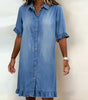 Denim Dress with Buttons for Women | Perfect for Everyday Wear