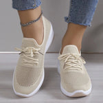 Breathable Mesh Wedge Sneakers for Women