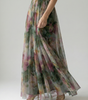 Sleeveless Printed Maxi Dress for Women