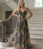 Sleeveless Printed Maxi Dress for Women
