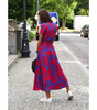 Floral Print Long Flared Dress for Women | Perfect for Summer