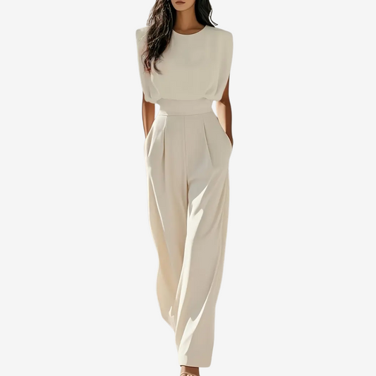 Elegant High-Waisted Jumpsuit for Women