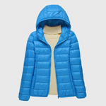Light Hooded Down Jacket for Women