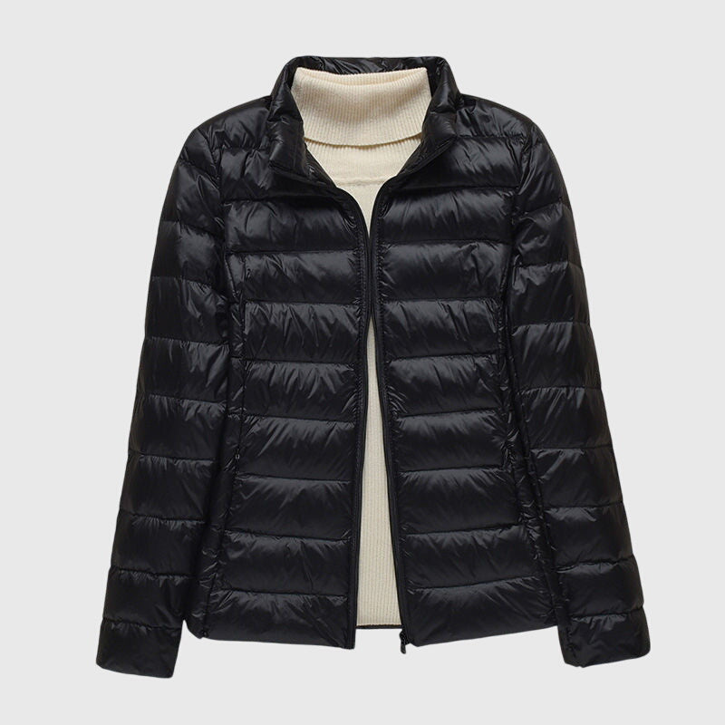 Light Hooded Down Jacket for Women