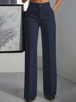 Wide High-Waisted Pants for Women
