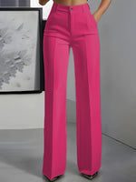 Wide High-Waisted Pants for Women