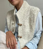 Sleeveless High Neck Knit Vest for Women