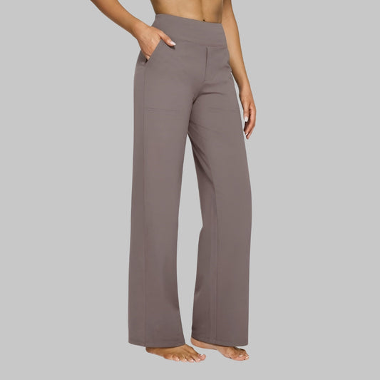 High-Waisted Yoga Pants with Pockets for Women