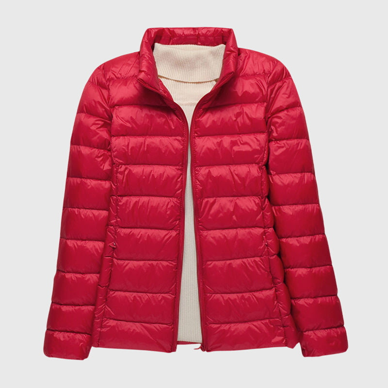Light Hooded Down Jacket for Women