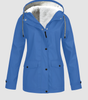 Oversized Parka with Hood and Faux Fur for Women
