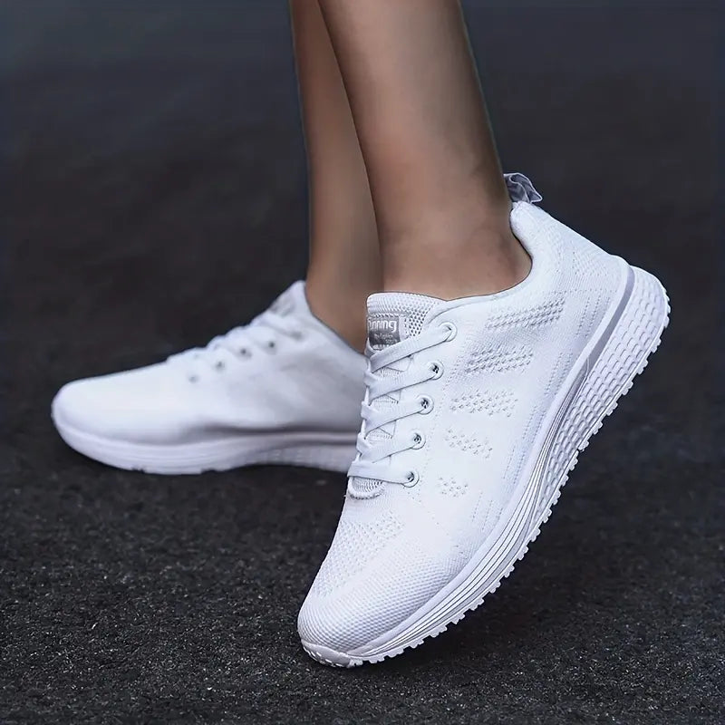 Lightweight and Comfortable Breathable Mesh Sneakers for Women