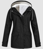 Oversized Parka with Hood and Faux Fur for Women