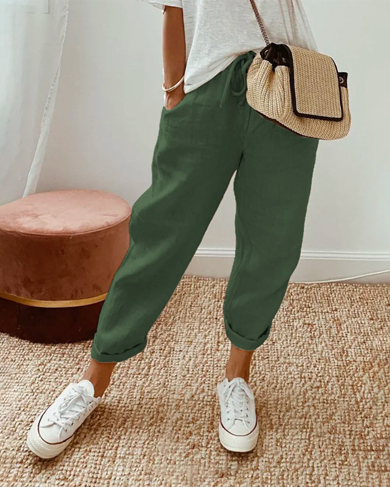 Casual Linen Pants for Women | Perfect for Everyday Wear