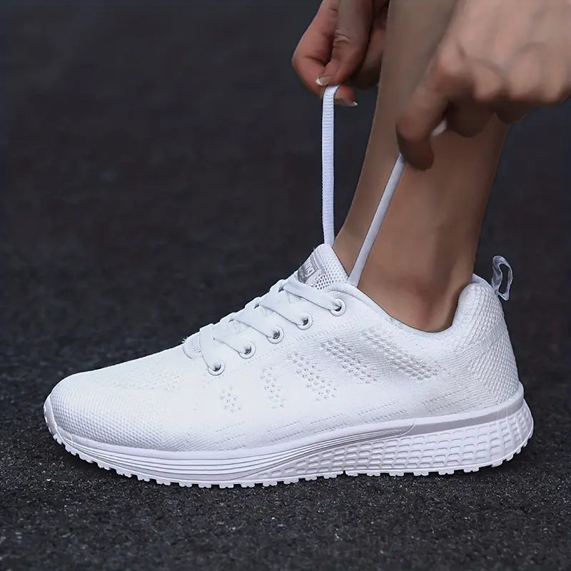 Lightweight and Comfortable Breathable Mesh Sneakers for Women