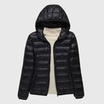Light Hooded Down Jacket for Women