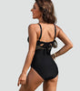 One-Piece Sculpting Swimsuit for Women with Mesh | Ideal for Summer
