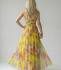 Sleeveless Printed Maxi Dress for Women