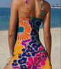 Printed Graphic Tankini and Shorts for Women