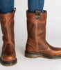 Mid-Calf Faux Leather Boots for Women