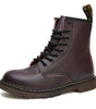 Women's Leather Lace-Up Martin Boots