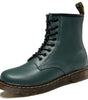 Women's Leather Lace-Up Martin Boots
