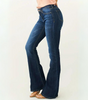Mid-Rise Flare Jeans for Women