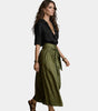 High Waist Midi Skirt and Shirt Set for Women | Ideal for Everyday Wear