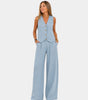 Sleeveless Vest and Pants Set for Women | Ideal for the Office