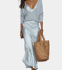 Satin Sweater and Dress Set for Women | Ideal for Everyday Wear