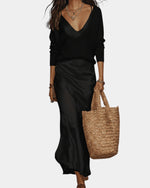 Satin Sweater and Dress Set for Women | Ideal for Everyday Wear