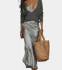 Satin Sweater and Dress Set for Women | Ideal for Everyday Wear
