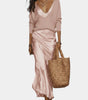 Satin Sweater and Dress Set for Women | Ideal for Everyday Wear