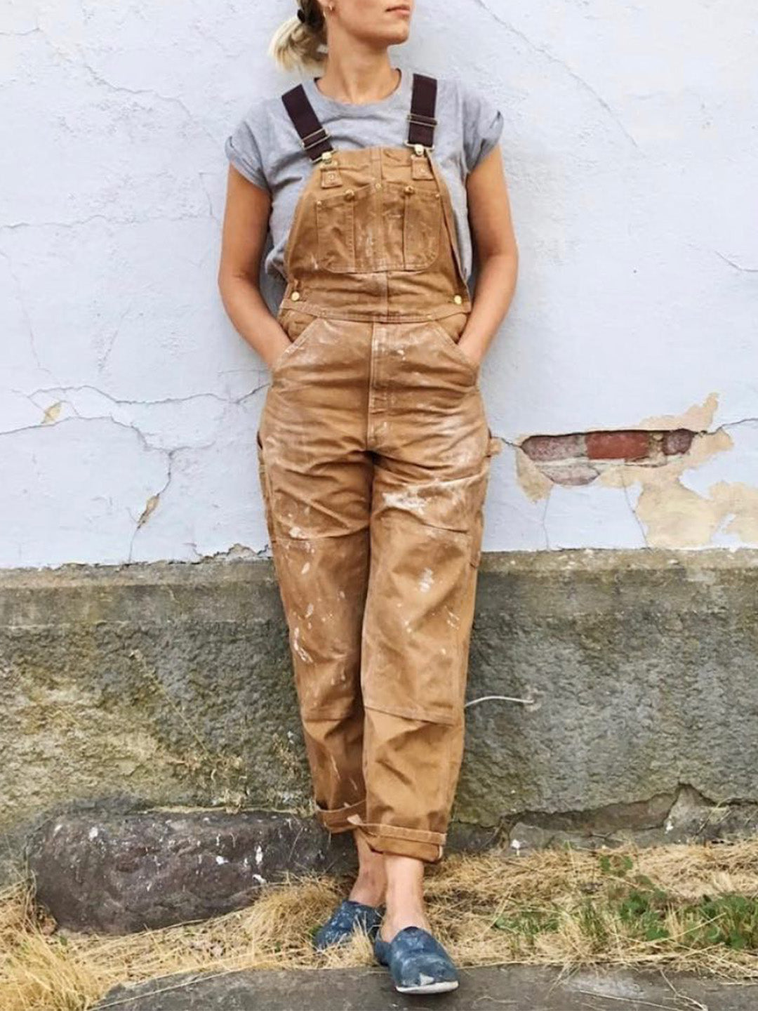 Cotton overalls for women