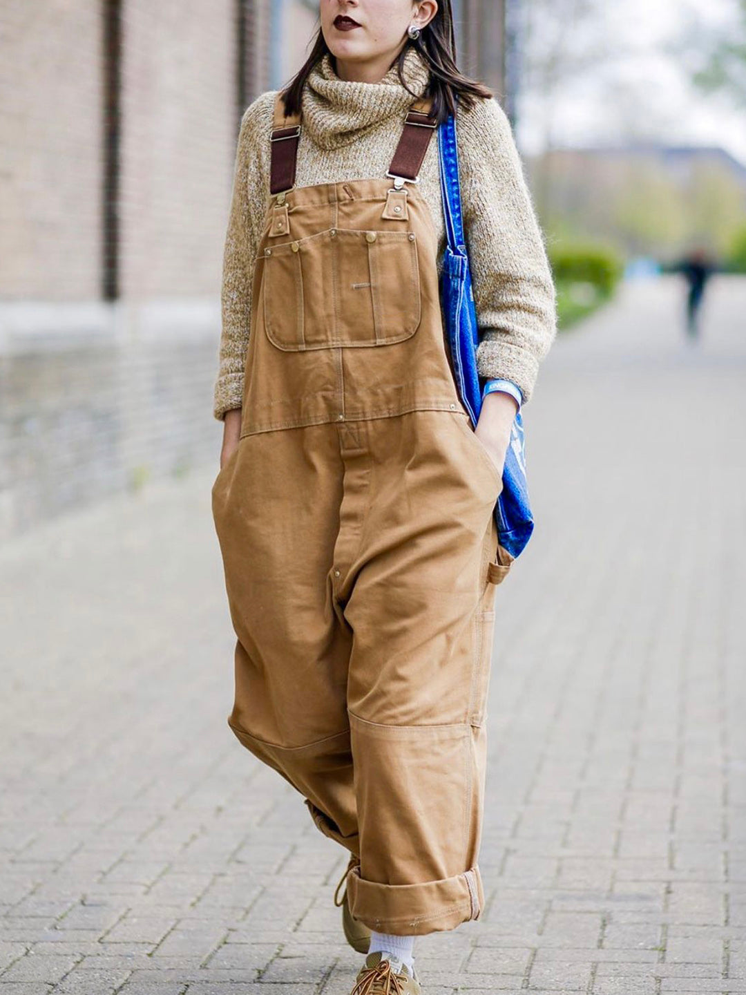 Cotton overalls for women