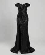 Sequin Evening Dress with Slit for Women | Perfect for Going Out