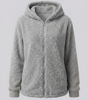 Women's Teddy Fleece Hoodie Jacket