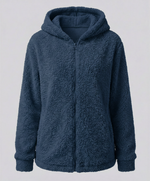 Women's Teddy Fleece Hoodie Jacket