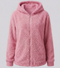 Women's Teddy Fleece Hoodie Jacket