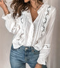 Long Sleeve Button-Up Blouse for Women | Ideal for Daily Use