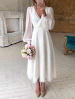 Flared Long-Sleeve Dress for Women | Perfect for Outings