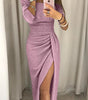 Shiny Off-Shoulder Midi Dress for Women | Perfect for Going Out