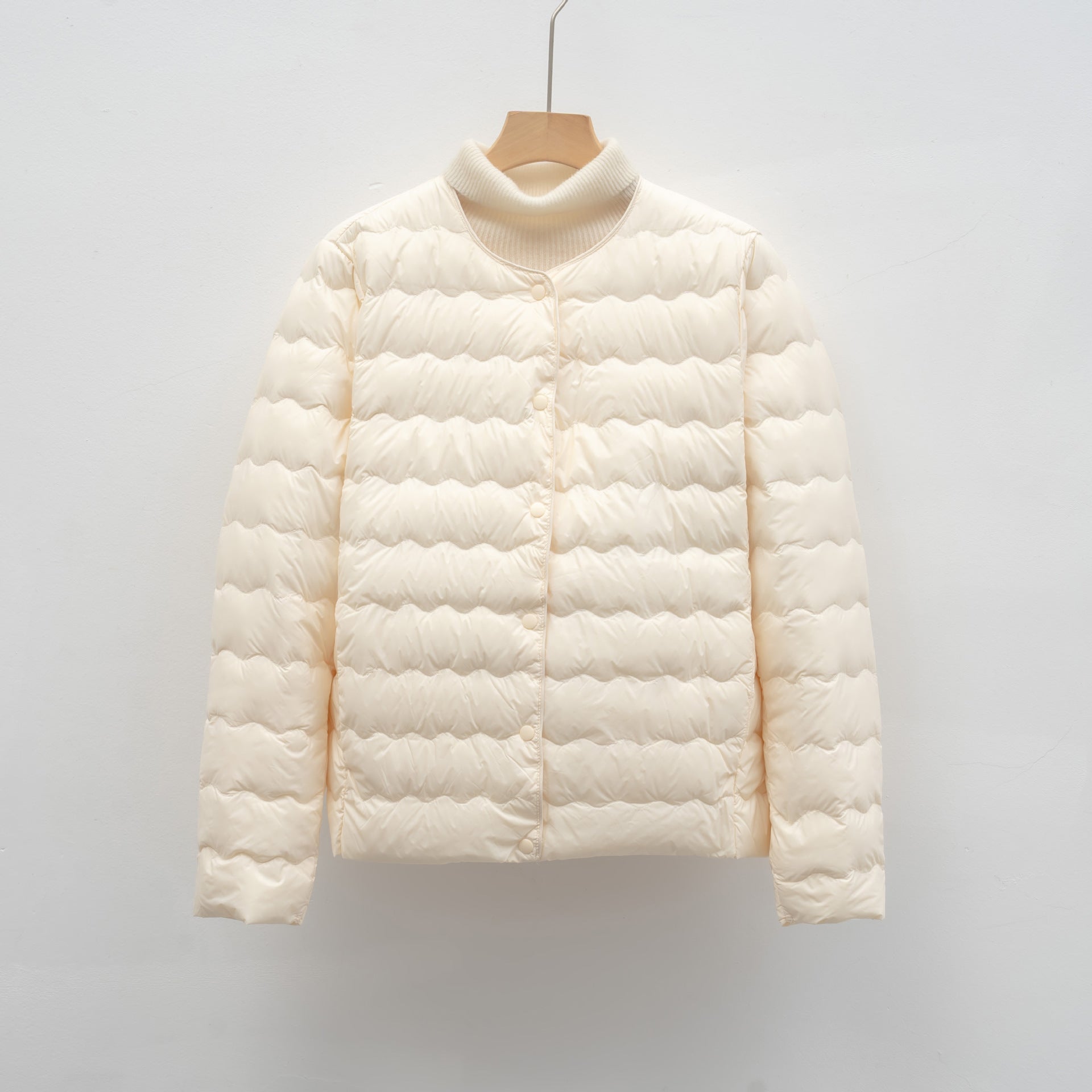 Short Quilted Down Jacket for Women