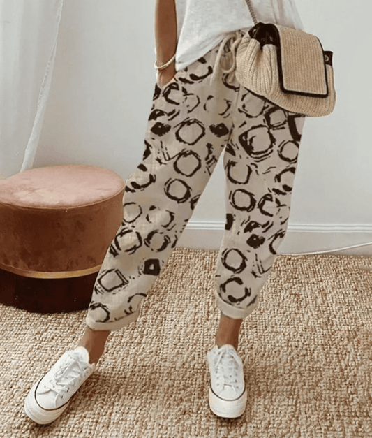 Casual cotton pants for women
