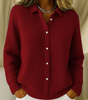 Knitted cotton vest for women