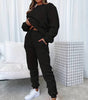 Casual Sweatshirt and Long Pants Set for Women