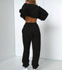 Casual Sweatshirt and Long Pants Set for Women