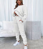 Casual Sweatshirt and Long Pants Set for Women
