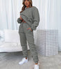 Casual Sweatshirt and Long Pants Set for Women