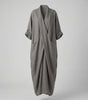Fitted Long Linen Dress with Pockets for Women | Perfect for Vacation
