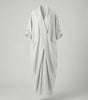 Fitted Long Linen Dress with Pockets for Women | Perfect for Vacation
